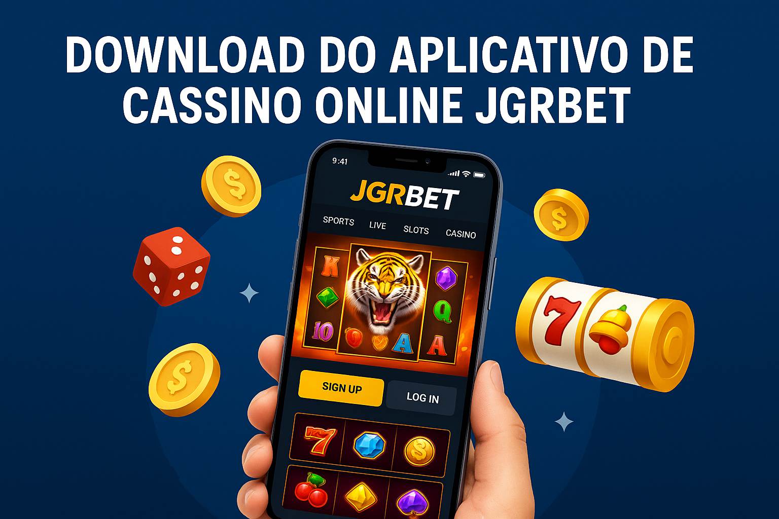 Baixar o JGRBET Cassino App