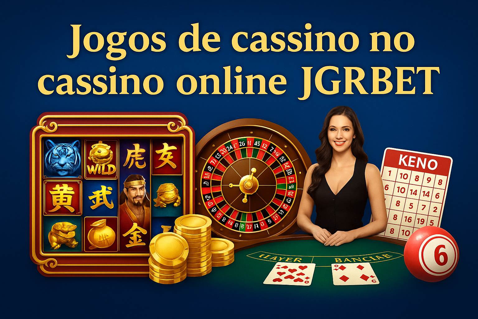 Jogos de cassino online JGRBET